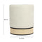 Ivy Velvet Ottoman