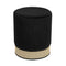 Ivy Velvet Ottoman