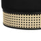Ivy Velvet Ottoman