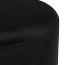 Ivy Velvet Ottoman
