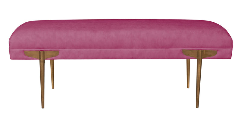 Brno Velvet Bench