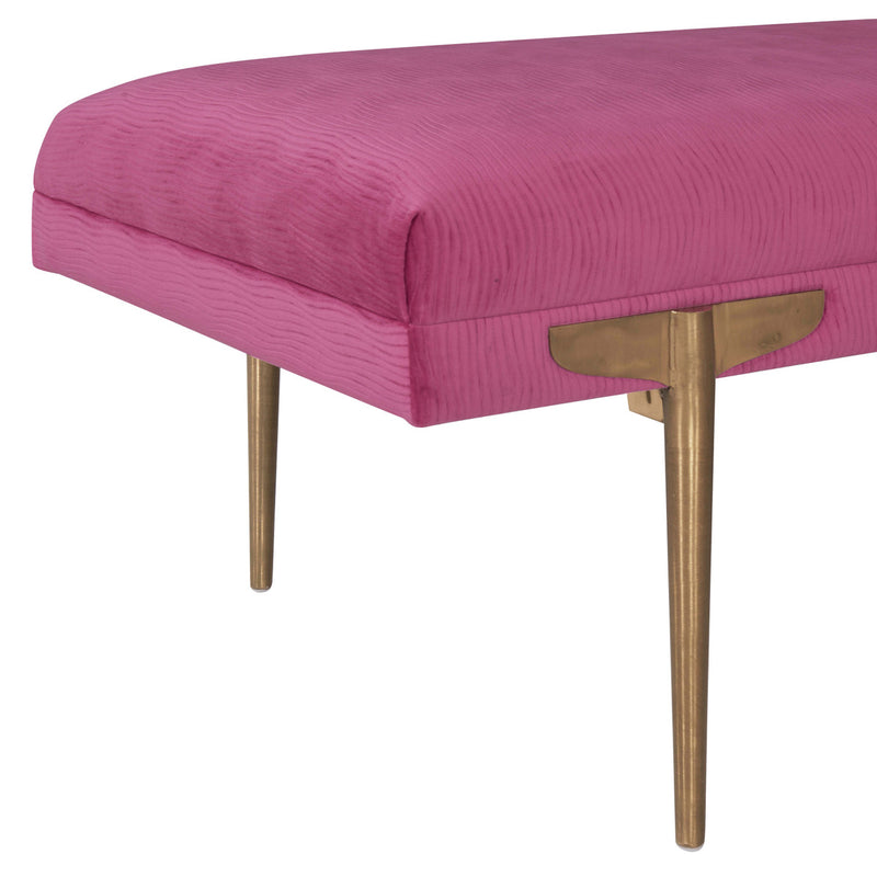 Brno Velvet Bench