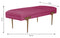 Brno Velvet Bench