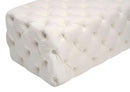 Kaylee Jumbo Velvet Ottoman
