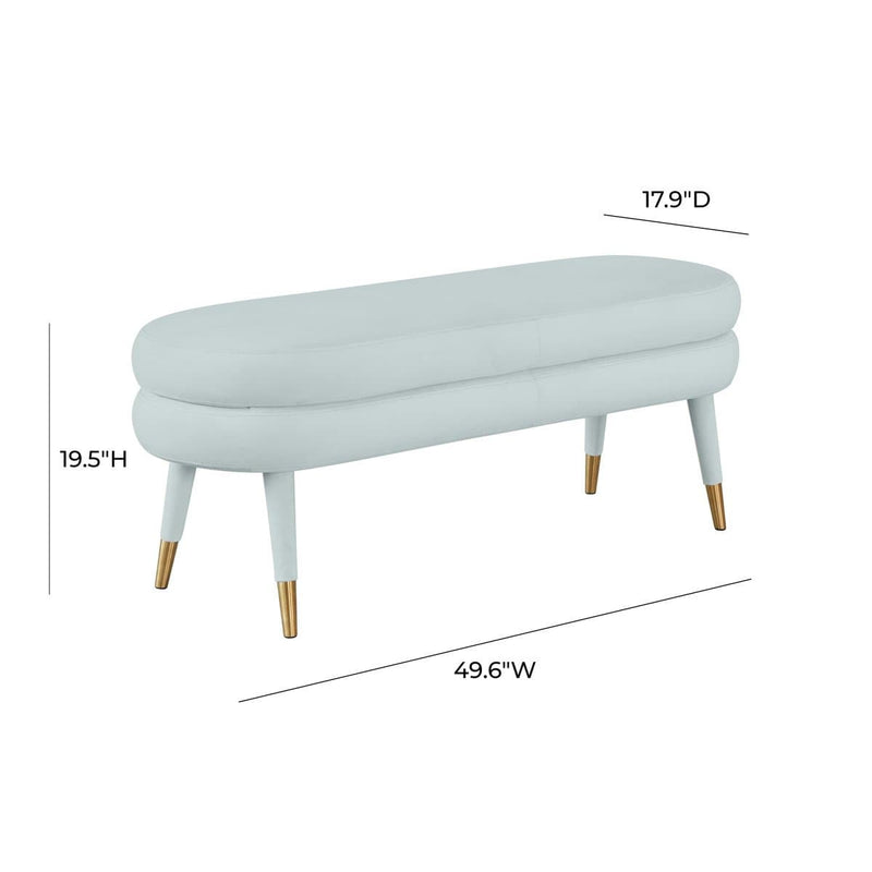 Betty Velvet Bench