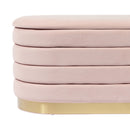 Lillian Velvet Storage Bench