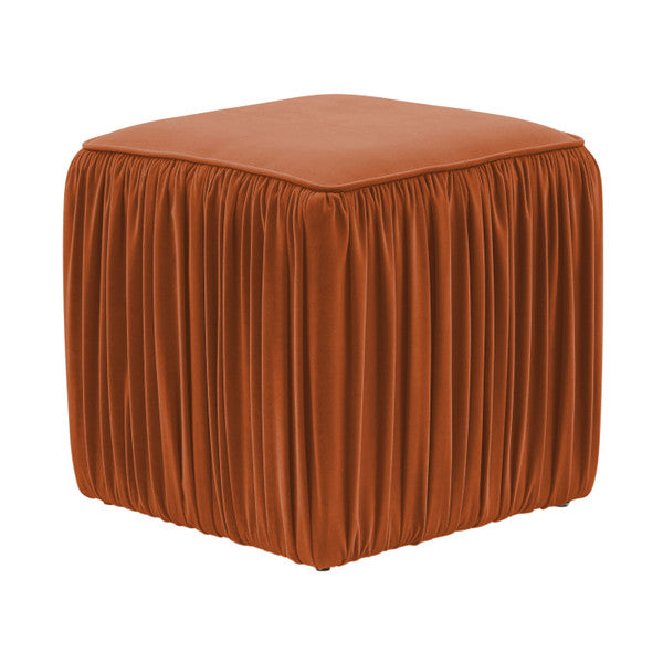 Morgan Pleated Ottoman