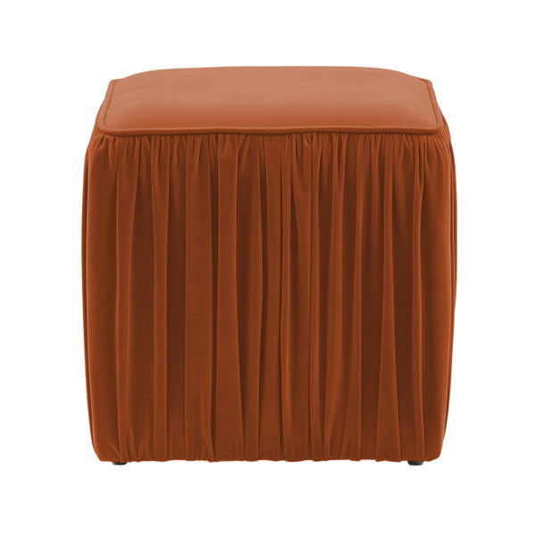 Morgan Pleated Ottoman