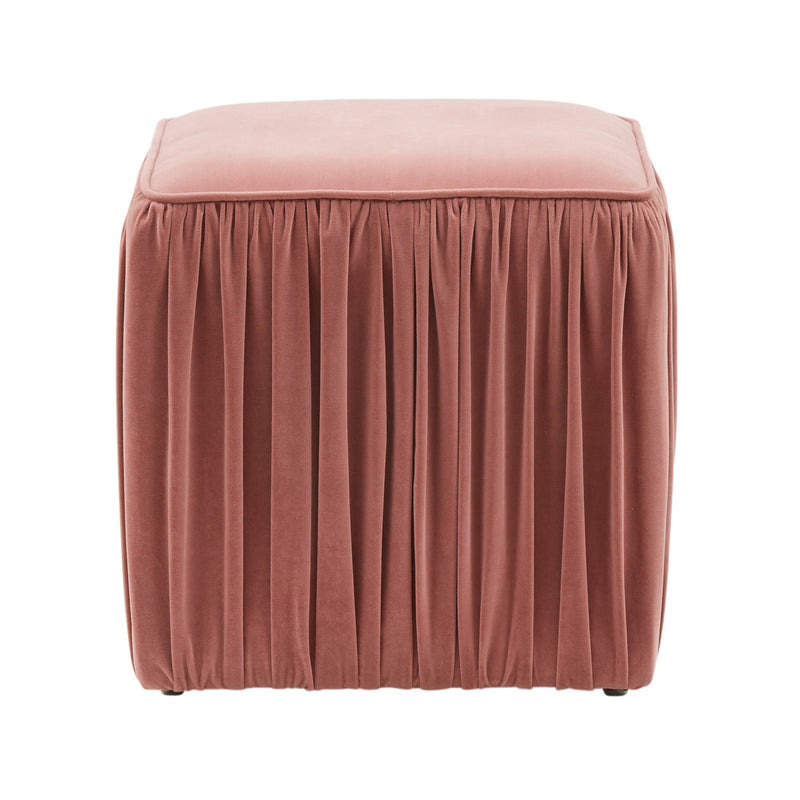 Morgan Pleated Ottoman