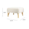 Desiree Velvet Ottoman
