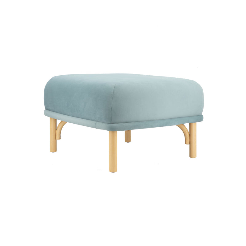 Desiree Velvet Ottoman