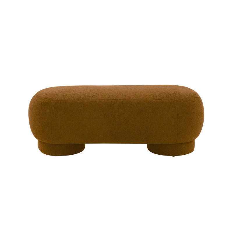 Mara Vegan Shearling Ottoman