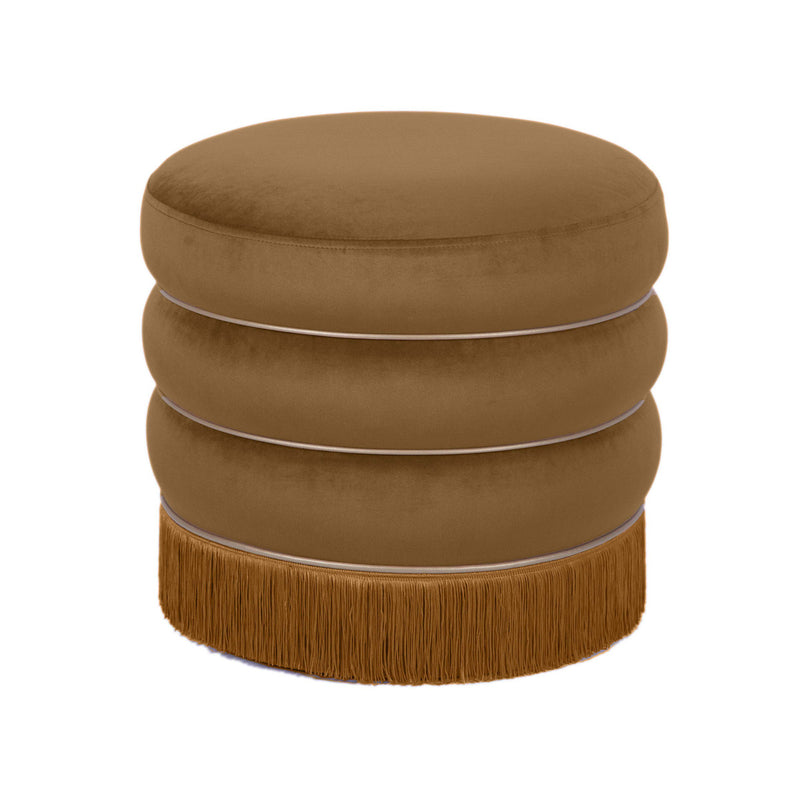 Lakka Velvet Ottoman