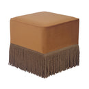 Fenn Velvet Ottoman