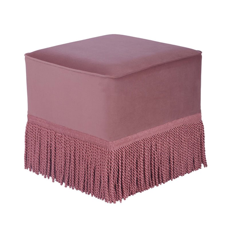 Fenn Velvet Ottoman