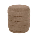 Wasn't Me" Round Storage Ottoman