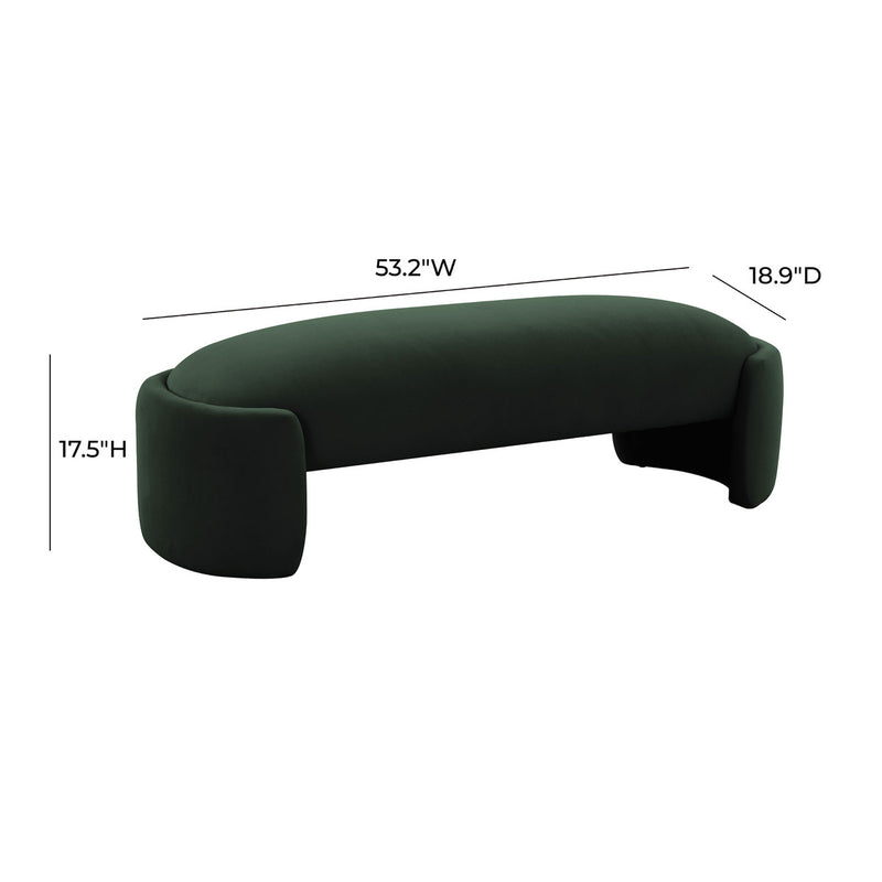 Toledo Velvet Bench