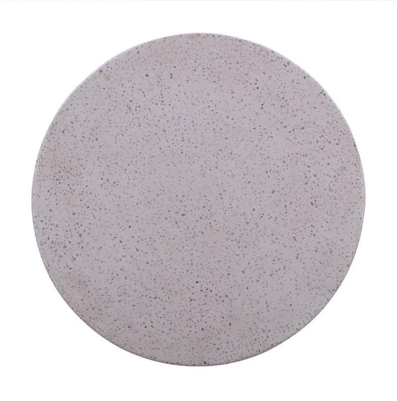 Terrazzo Light Speckled Side Table