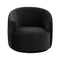 London Pleated Swivel Chair