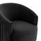 London Pleated Swivel Chair