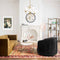 London Pleated Swivel Chair