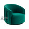 London Pleated Swivel Chair