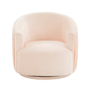 London Pleated Swivel Chair