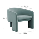Marla Velvet Accent Chair