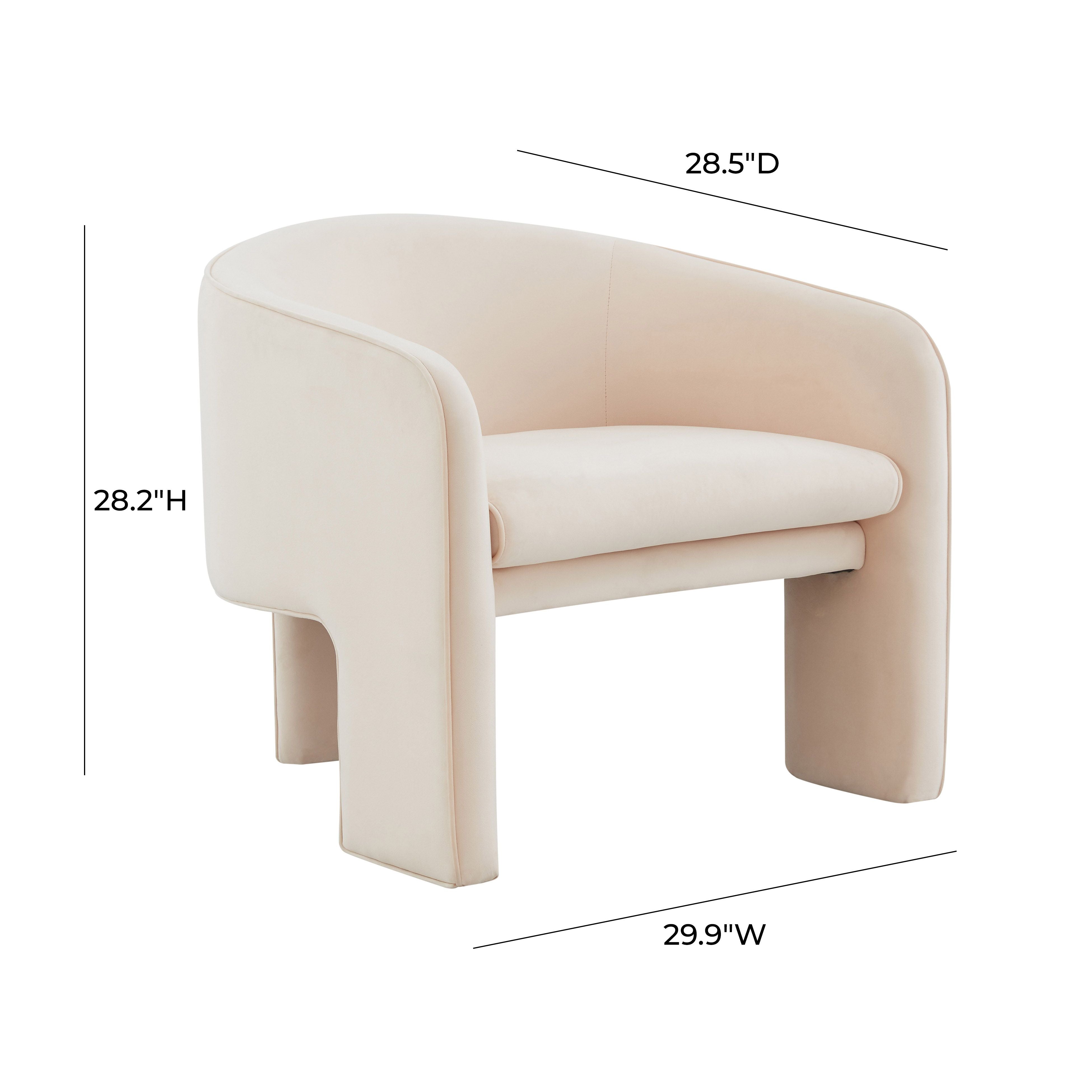Marla Velvet Accent Chair