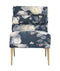 Kelly Floral Velvet Chair