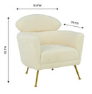 Welsh Faux Shearling Accent Chair