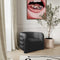 Curves Velvet Lounge Chair