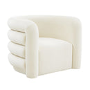 Curves Velvet Lounge Chair