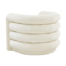 Curves Velvet Lounge Chair