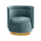 Remy Velvet Swivel Chair