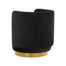 Remy Velvet Swivel Chair