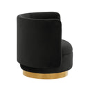Remy Velvet Swivel Chair