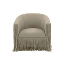 Shag Me Vegan Leather Swivel Chair