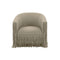 Shag Me Vegan Leather Swivel Chair