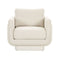 Rhonnie Cream Monotone Armchair