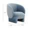 Kiki Velvet Accent Chair