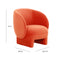 Kiki Velvet Accent Chair