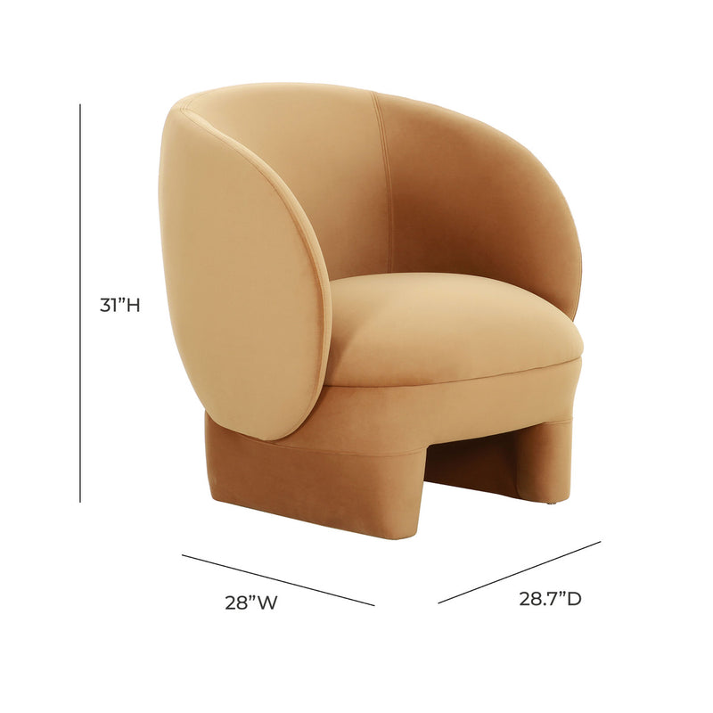 Kiki Velvet Accent Chair
