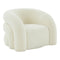Slipper Velvet Swivel Chair