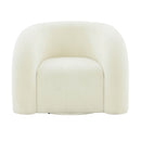 Slipper Velvet Swivel Chair