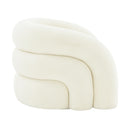 Slipper Velvet Swivel Chair