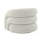 Slipper Velvet Swivel Chair