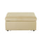 Jessie Champagne Velvet Modular Ottoman
