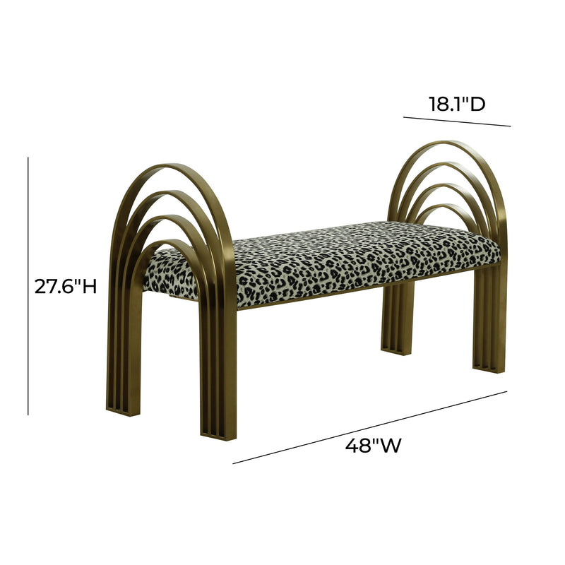 Mavis Velvet Bench