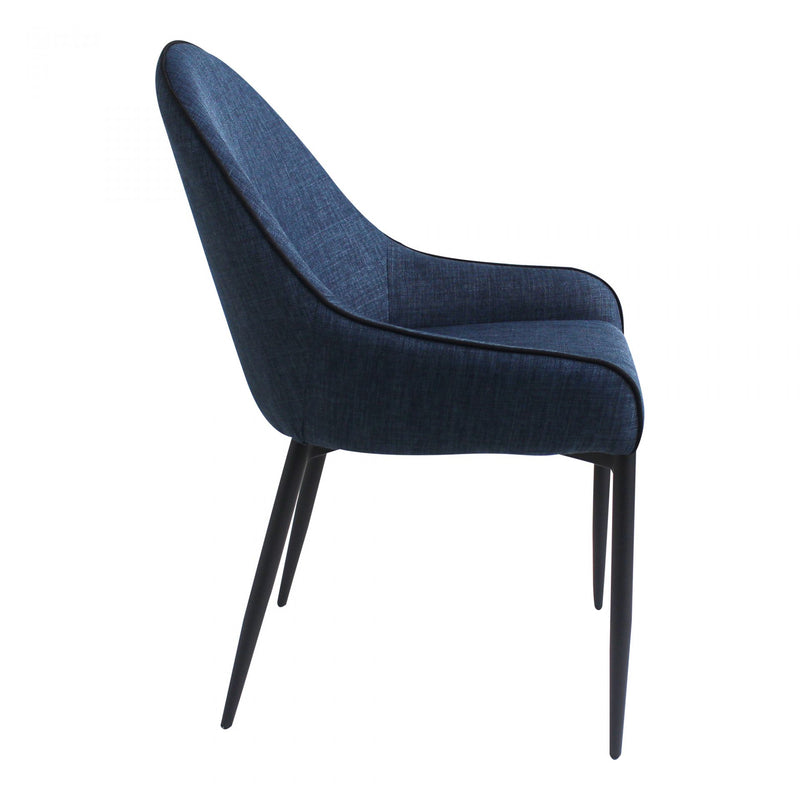 Lapis Dining Chair Dark Blue